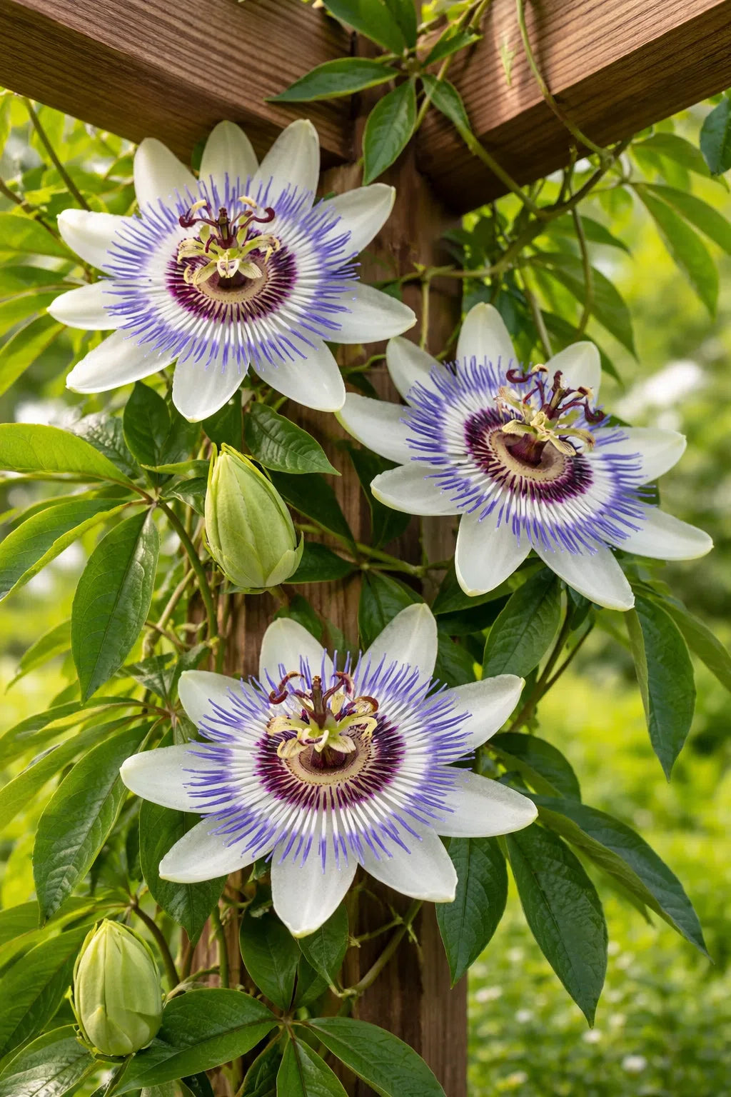 10 Semi di Passiflora Cerulea - Semi Freschi, Alta Germinabilità, No-GMO